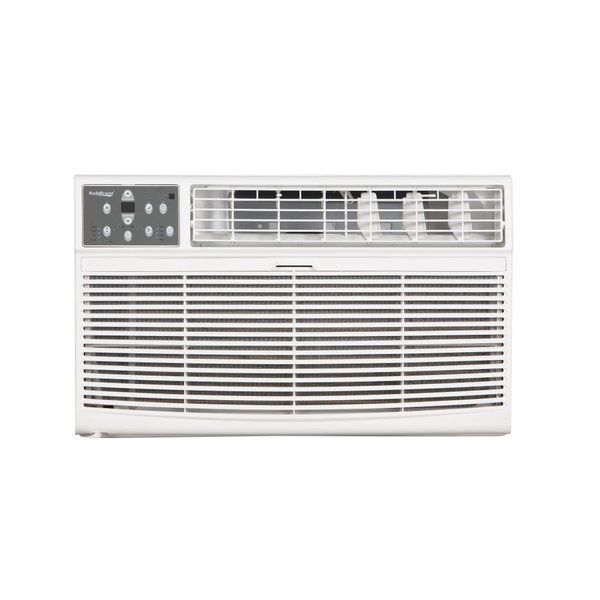 Koldfront 10000 BTU 208230V Through the Wall Air Conditioner with 10600 BTU Heater with Remote WTC10001W